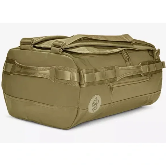 BABOON TO THE MOONGo small woven duffle bag in Crocodile/ excellent